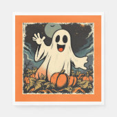 Replik "Friendly Ghost" Circa 1950er Serviette (Vorderseite)