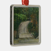 Replik letzter Brücke GENs Burgoynes Silbernes Ornament (Rechts)