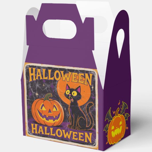 Replik "Scaredy Cat" Circa 1950er Geschenkschachtel (Offen)