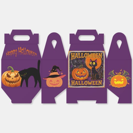 Replik "Scaredy Cat" Circa 1950er Geschenkschachtel (Ungeklappt)