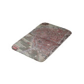 Replik Stadtplan von Amsterdam 1652 Badematte (Schrägansicht)