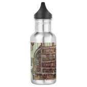 Replik Stadtplan von Delft aus dem Jahr 1649 Trinkflasche (Links)