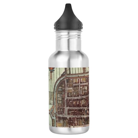 Replik Stadtplan von Delft aus dem Jahr 1649 Trinkflasche (Links)