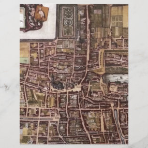 Replik Stadtplan von Den Haag 1649