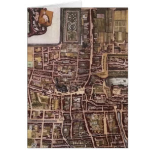 Replik Stadtplan von Den Haag 1649