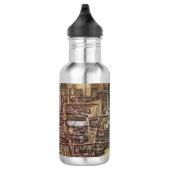 Replik Stadtplan von Den Haag 1649 Edelstahlflasche (Rechts)