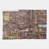 Replik Stadtplan von Den Haag 1649 Geschirrtuch (Horizontal)
