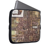 Replik Stadtplan von Den Haag 1649 Laptopschutzhülle (Vorne Rechts)