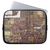 Replik Stadtplan von Den Haag 1649 Laptopschutzhülle (Vorderseite)