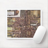Replik Stadtplan von Den Haag 1649 Mousepad (Mit Mouse)