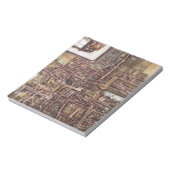 Replik Stadtplan von Den Haag 1649 Notizblock (Rotiert)