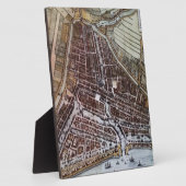 Replik Stadtplan von Rotterdam 1652 Fotoplatte (Seite)