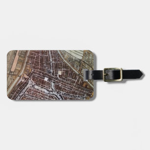 Replik Stadtplan von Rotterdam 1652 Gepäckanhänger