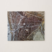 Replik Stadtplan von Rotterdam 1652 Puzzle (Horizontal)