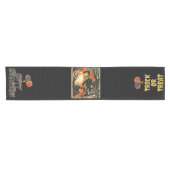 Replik "Trick or Treat Frankie" Circa 1950er Kurzer Tischläufer (Horizontal)