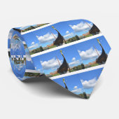 Replik Viking Longship Krawatte (Gerollt)