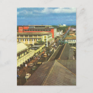 Replik Vintage Ghana, Accra, Stadtzentrum Postkarte