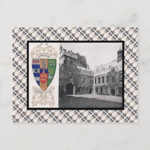 Replik Vintage, Lincoln College Oxford Postkarte