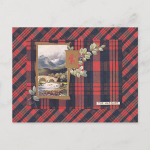 Replik Vintage, Schottland, Clan Macduff Postkarte