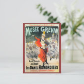 Replik Vintage Werbung, Museo Grevin Postkarte (Stehend Vorderseite)