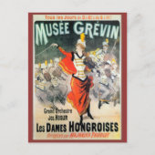 Replik Vintage Werbung, Museo Grevin Postkarte (Vorderseite)