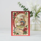 Replik Vintager Niedlicher Kinder mit Äpfeln, 1930 Postkarte (Stehend Vorderseite)