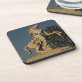 Replik von einer des zwei "mergelige Pferd" Getränkeuntersetzer (Linke Seite)