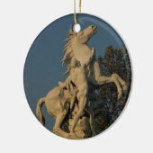 Replik von einer des zwei "mergelige Pferd" Keramik Ornament (Links)