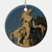 Replik von einer des zwei "mergelige Pferd" Keramik Ornament (Hinten)