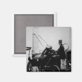 Replik von Stephensons Rakete, 1929 Magnet (Vorderseite/Rückseite)