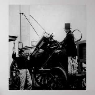 Replik von Stephensons Rakete, 1929 Poster