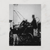 Replik von Stephensons Rakete, 1929 Postkarte (Vorderseite)