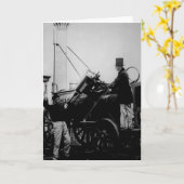 Replik von Stephensons Rocket, 1929 Karte (Gelbe Blume)