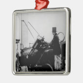 Replik von Stephensons Rocket, 1929 Silbernes Ornament (Links)