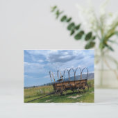 Replik Wagen in Rocks, Idaho Postkarte (Stehend Vorderseite)