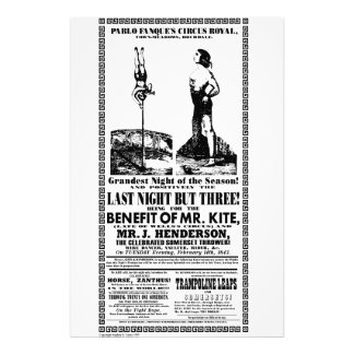 Replika-Poster Herr Kite Fotodruck