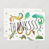 Replizieren Postkarten Party Vielen Dank Note Card (Vorne/Hinten)