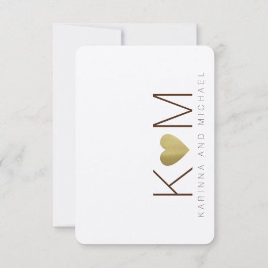 reply, respond rsvp classy wedding karte (Rückseite)