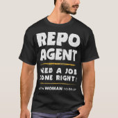 Repo Agent Woman T-Shirt (Vorderseite)