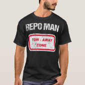 Repo Man Erholung Tow Truck Funny Rebesitze Gif T-Shirt (Vorderseite)