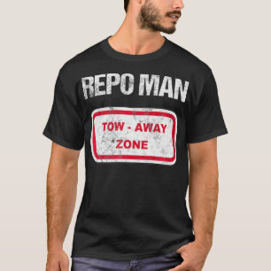 Repo Man Erholung Tow Truck Funny Rebesitze Gif T-Shirt