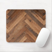 Repoliertes Holz Mouse Pad Mousepad (Mit Mouse)