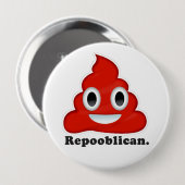 Repooblican Emoji Button (Vorne & Hinten)