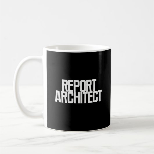 Report-Architekt | Data Storyteller Professional Kaffeetasse (Links)