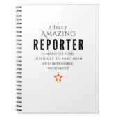 Reporter Notizblock (Vorderseite)