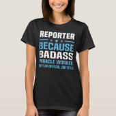 Reporter T-Shirt (Vorderseite)