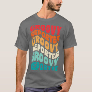 Reporter Vintage Retro 60er 70er 80er Vibes T-Shirt