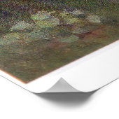 Repos sous les lilas 1872 von Claude Monet Poster (Ecke)