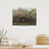 Repos sous les lilas 1872 von Claude Monet Poster (Küche)