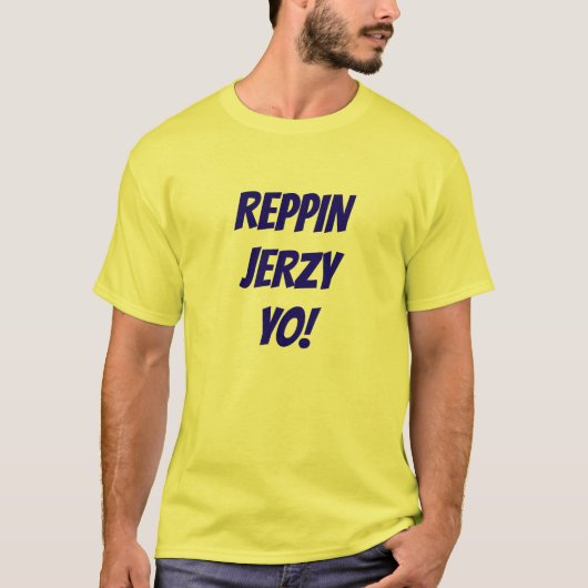 Reppin Jerzy Yo Men's T - Shirt (Vorderseite)